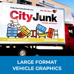 large format vehicle graphics